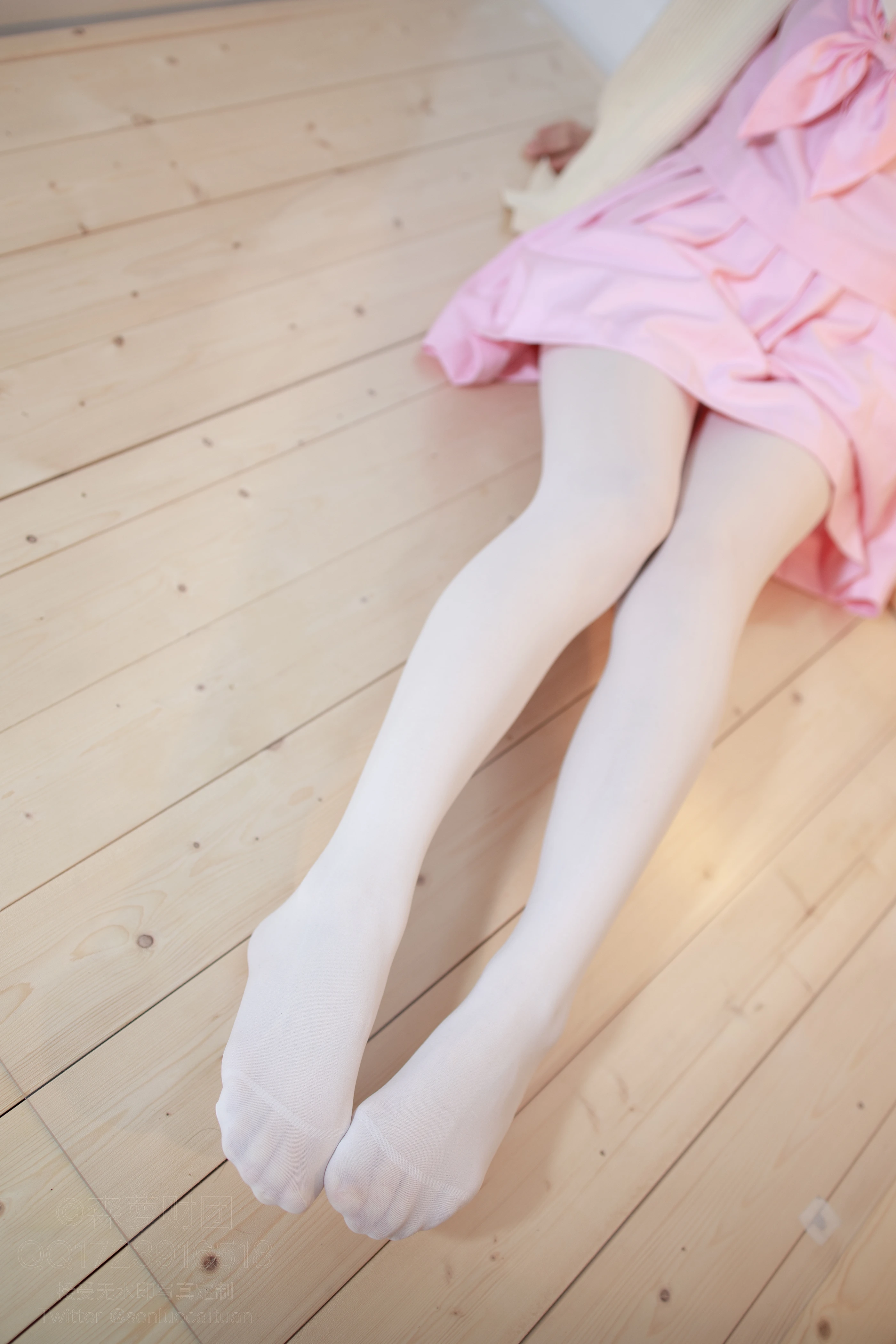 森萝财团 [X-059] 萝莉白丝80D [97P 1V]插图4